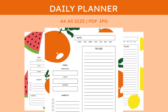 Download Daily Planner Printable | Cute Planner - Daily planner printable Collection