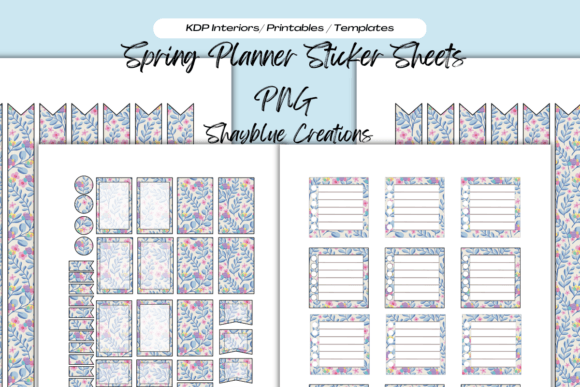 Download Spring Flowers Sticker Sheets - Sticker sheets Collection
