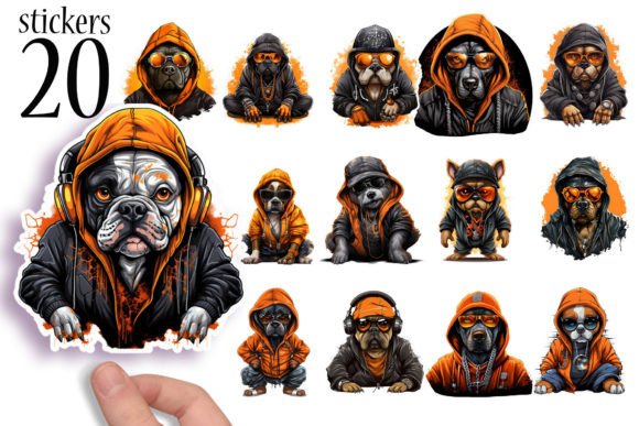 Download 90s Dog Printable Sticker Sheets PNG - Sticker sheets Collection