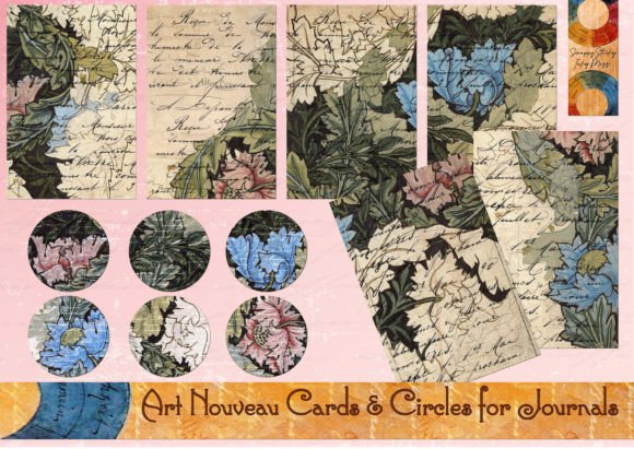 Download William Morris Cards,Tickets &amp; Circles+ - Cards Collection