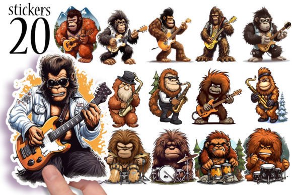 Download Cryptid Printable Sticker Sheets PNG - Sticker sheets Collection